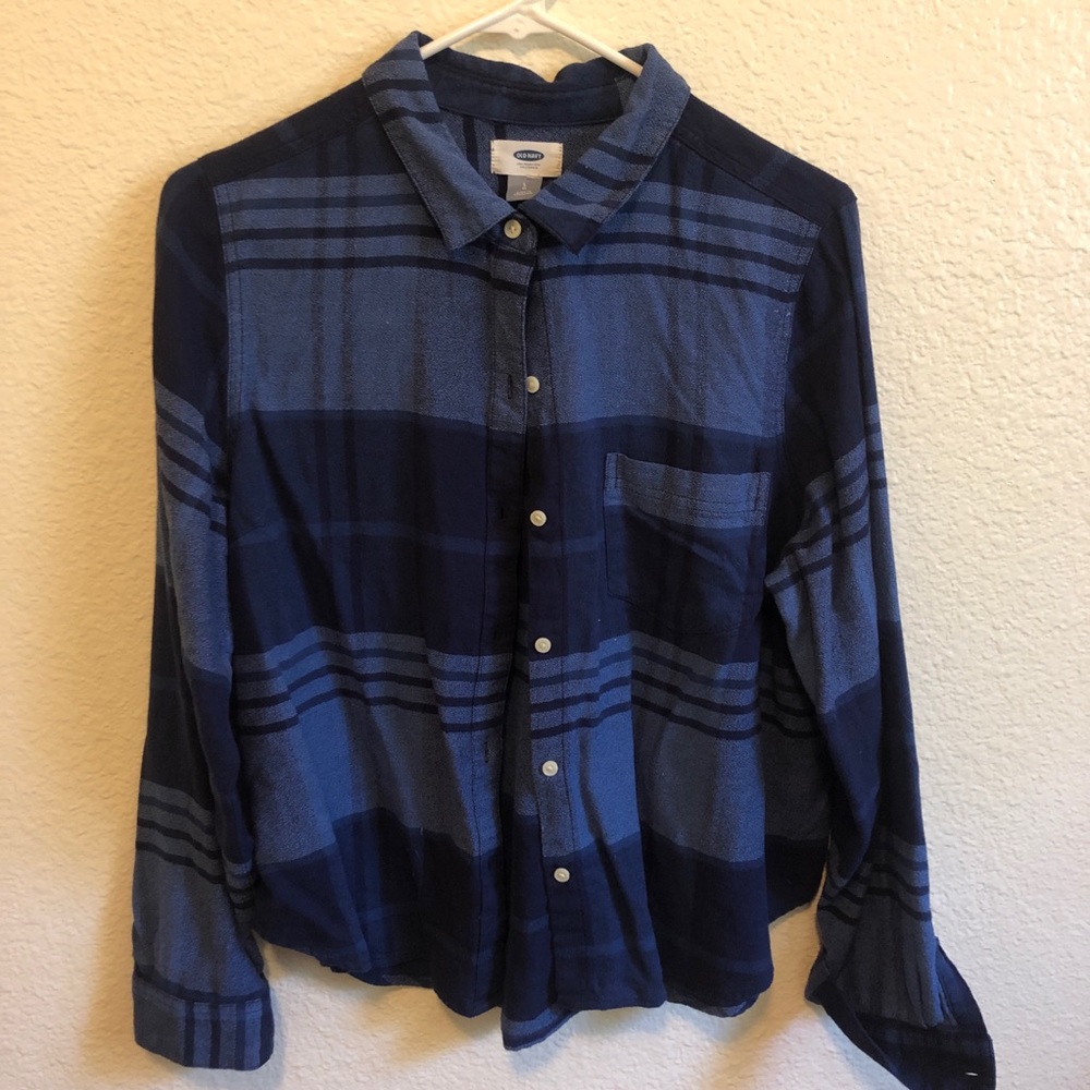 Old navy plaid button up